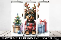 Enthusiastic Dachshund, High-Res 20 Oz Tumbler Product Image 2