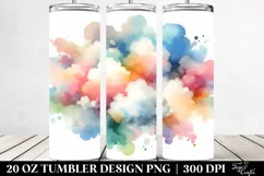 Colorful Abstract Pastel Cloud | 20 Oz Tumbler Product Image 2