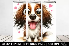 Colorful Crazy Brittany Tumbler Product Image 2