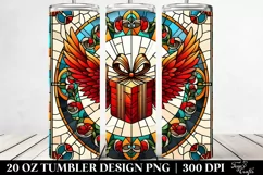 Stained Gift with Wings, High-Res 20 Oz Tumbler Product Image 2