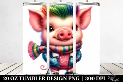Vibrant Baby Pig 20 Oz Tumbler Product Image 2