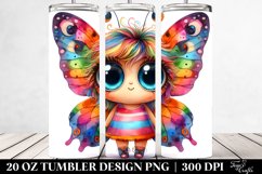 Colorful Baby Butterfly Summer | 20 Oz Tumbler Product Image 2