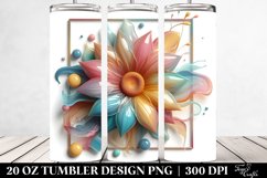 Sunflower Artwork, 20 Oz Tumbler Product Image 2