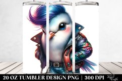 Watercolor Vibrant Drawing of a Cute Baby Dove, Transparent Product Image 2