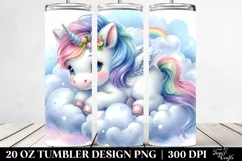 Cloud Baby Unicorn | 20 Oz Tumbler Product Image 2