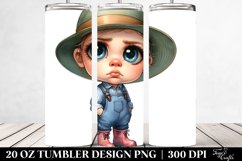Baby with Rain Boots | 20 Oz Tumbler Product Image 2
