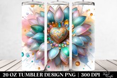 Detailed Shiny Sunflower Tumbler Product Image 2