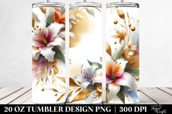 Colorful Abstract Frame | 20 Oz Tumbler Product Image 2