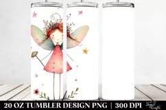 Whimsical Quirky Fairy Tumbler Product Image 2