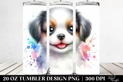 Cute Babydog | 20 Oz Tumbler Product Image 2