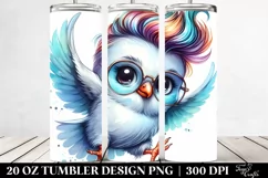 Cute Baby Dove Happy 20 Oz Tumbler Product Image 2