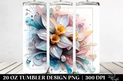 Glossy Narcissus | 20 oz Tumbler Product Image 2