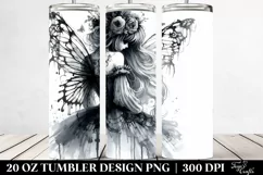 Washed Gothic Fairy | 20 oz Tumbler Product Image 2