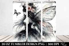 Washed Gothic Fairy | 20 oz Tumbler Product Image 2