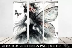 Washed Gothic Fairy | 20 oz Tumbler Product Image 2