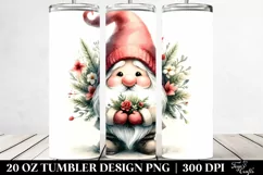 Vintage Funny Gnome | 20 oz Tumbler Product Image 2