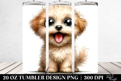 Crazy Looking Bichpoo Smiling | 20 Oz Tumbler Product Image 2