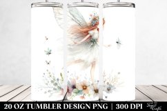 Washed Whimsical Fairy | 20 oz Tumbler Product Image 2