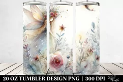 Washed Whimsical Fairy | 20 oz Tumbler Product Image 2