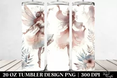 Boho Fairy Dancing Clipart 20 Oz Tumbler Product Image 2