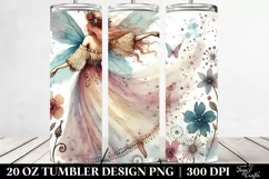 Boho Fairy Clipart 20 Oz Tumbler Product Image 2