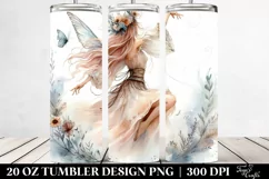 Boho Fairy Clipart 20 Oz Tumbler Product Image 2