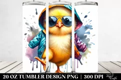Cute Baby Chicken Dancing | 20 oz Tumbler Product Image 2