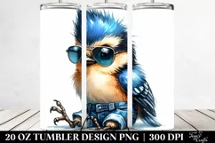 Cute Baby Bird Sitting | 20 oz Tumbler Product Image 2