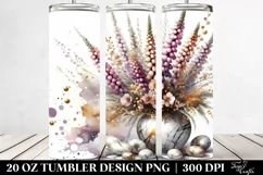 Glossy Heather with Marble Splash | 20 Oz Tumbler Product Image 2