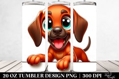 Cute Baby Rhodesian Ridgeback | 20 Oz Tumbler Product Image 2