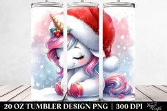 Cute Watercolor Unicorn Clipart Product Image 2