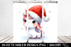 Cute Watercolor Unicorn Clipart Product Image 2