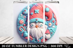 Vibrant Marzipan Gnome Clipart 20 Oz Tumbler Product Image 2