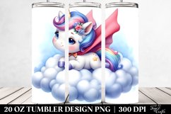 Cute Baby Unicorn Hero | 20 oz Tumbler Product Image 2