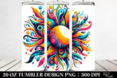 Whimsical Vibrant Sun | 20 oz Tumbler Product Image 2