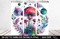 Magical Celestial Mushroom | 20 oz Tumbler Product Image 2