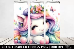 Baby Unicorn Pose | 20 Oz Tumbler Product Image 2