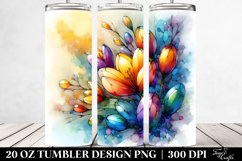 20 Oz Tumbler Sublimation | Glossy Stained with Crocus Product Image 2