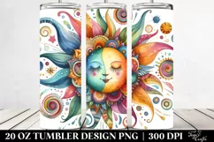 Whimsical Colorful Sun | 20 Oz Tumbler Product Image 2