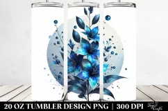 Glossy Lobelia | 20 Oz Tumbler Product Image 2