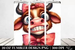 Big Eye Ox Bow Expressive | 20 Oz Tumbler Product Image 2