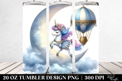 Cute Unicorn Pirouetting Tumbler | 20 Oz Tumbler Product Image 2