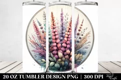 Abstract Wooden Heather 20 Oz Tumbler Product Image 2