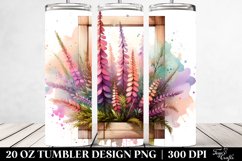 Wooden Heather Clipart 20 Oz Tumbler Product Image 2
