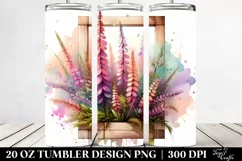 Wooden Heather Clipart 20 Oz Tumbler Product Image 2