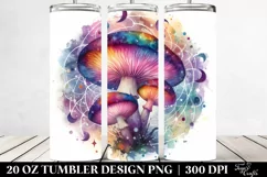 Magical Celestial Mushroom | 20 Oz Tumbler Product Image 2