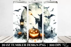 Halloween Wizard Tumbler | 20 oz Tumbler Product Image 2