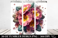 Glossy Metallic Primrose | 20 oz Tumbler Product Image 2