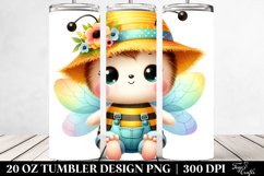 Colorful Baby Bee Summer Dress | 20 oz Tumbler Product Image 2