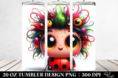 Colorful Crazy Baby Ladybug | 20 Oz Tumbler Product Image 2